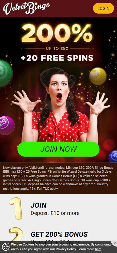 Velvet bingo casino app